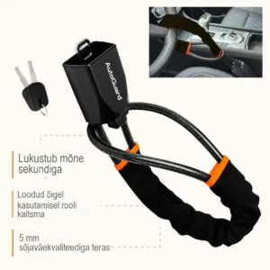 AutoGuard — nähtav mehaaniline roolilukk autovarguse vastu