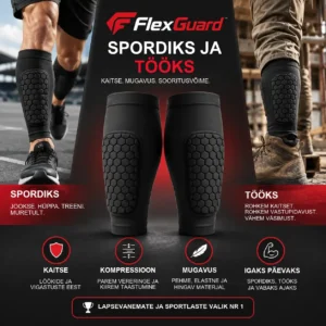 FlexGuard™ – kompressiooniga säärekaitsmed