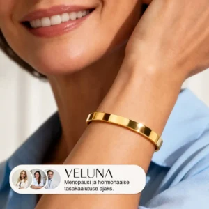 Veluna™ – magnetkäevõru menopausi ajaks, hormonaalse tasakaalu ja parema igapäevase enesetunde toetamiseks